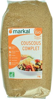 Markal Couscous volkoren bio 1kg - 1087